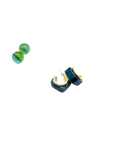 ''GRAY ANTHRACITE'' HOOPS (SQUARE)
