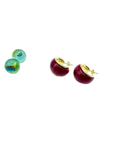 “Cherry red” hoops ( bombe-large)