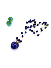 ''PHILTRE NOCTURNE'' ROSARIO NECKLACE (AMETHYST )