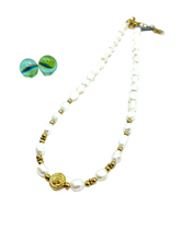 “Rose” Baroque freshwater pearls necklace
