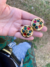 ''Disco'' vintage earrings