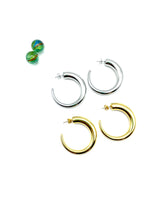 XL HOOPS STAINLESS STEEL