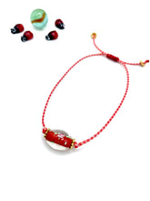 ''Spring Flowers'' murano glass march bracelet