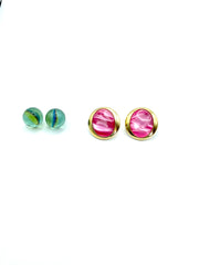 ''Strawberry'' vintage earrings