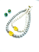 ''LENOMITO'' NECKLACE / FRESHWATER PEARLS