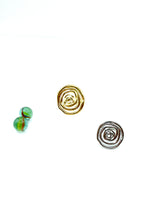 “Wavy spiral” stainless steel RING