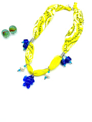 BANDANA NECKLACE YELLOW / MR SARGOUDAKIS