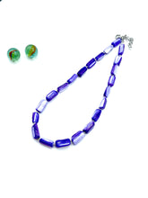 VIVID MAUVE SHELL PEARL BASIC NECKLACE