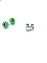 ''hammered waves'' stainless steel RING