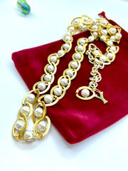 ''NACRE'' CHAIN BELT