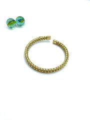 ''grandma's'' cuff bracelet (stainless steel )