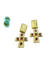 ''PORFYRA'' EARRINGS STAINLESS STEEL