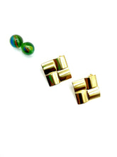 ''SANDRA'' stainless steel earrings