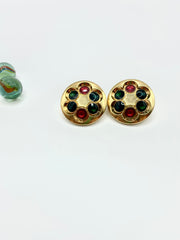 ''Disco'' vintage earrings