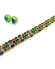 ''GIANT'' colourful bracelet