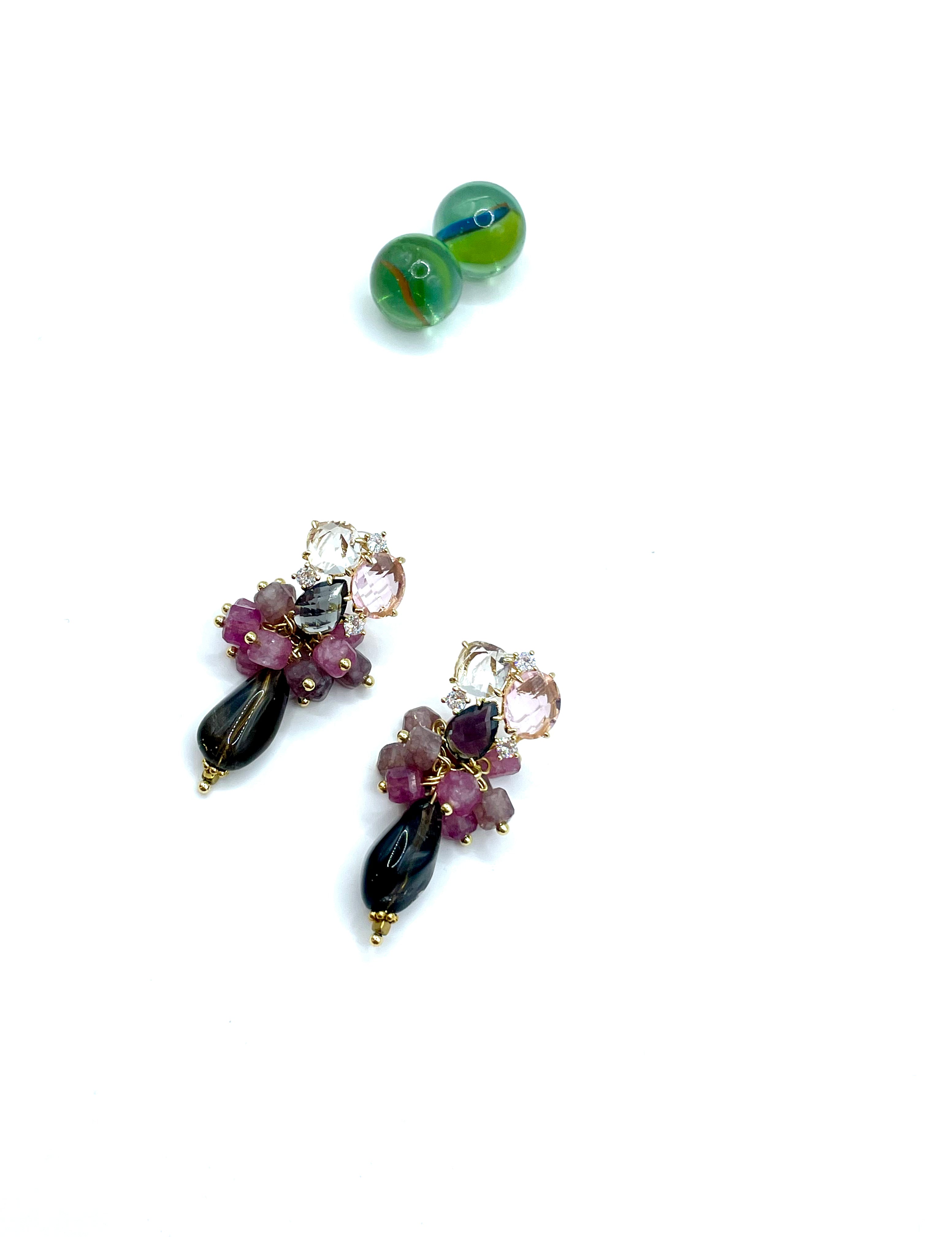 “Verona” dangle earrings