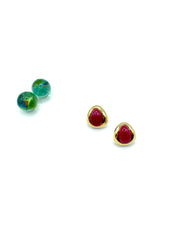 ''SAMMY'' EARRINGS (red-small)