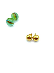 “Bubbles” stainless steel ( gold 12mm )
