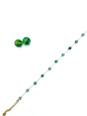 AVENTURINE CHAIN ANKLET