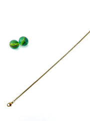 ''box'' steel chain ANKLET