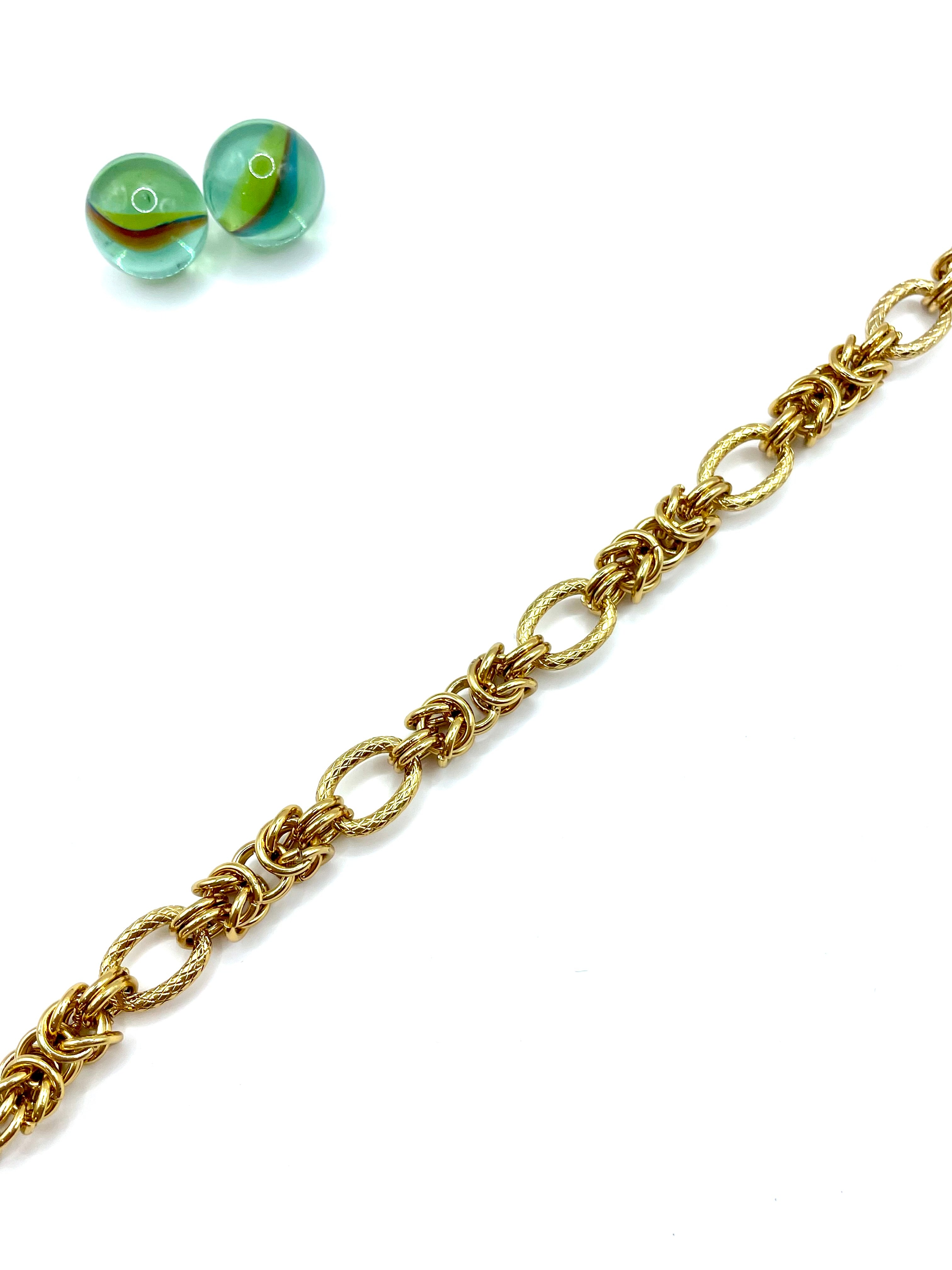 ''BYZANTINE'' CHAIN ANKLET
