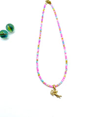 ''CUPID'' NECKLACE (mother of pearl)