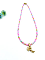 ''CUPID'' NECKLACE (mother of pearl)