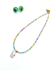 ''DUMBO'' NECKLACE (mother of pearl )