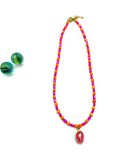 ''BURU SHELL'' NECKLACE (mother of pearl)