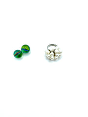 ''Grapes'' RING ( freshwater pearls )