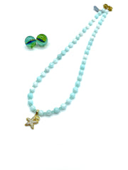 ''STARFISH'' CIEL AGATE NECKLACE