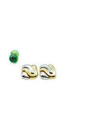 ''JOCELYN'' STAINLESS STEEL EARRINGS