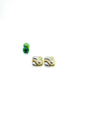 ''JOCELYN'' STAINLESS STEEL EARRINGS
