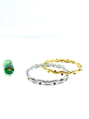 colorful stainless steel bangles