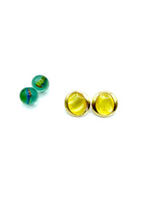 ''Lemon'' vintage earrings