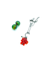 ''BARBOUNA' CHAIN NECKLACE ( stainless steel )