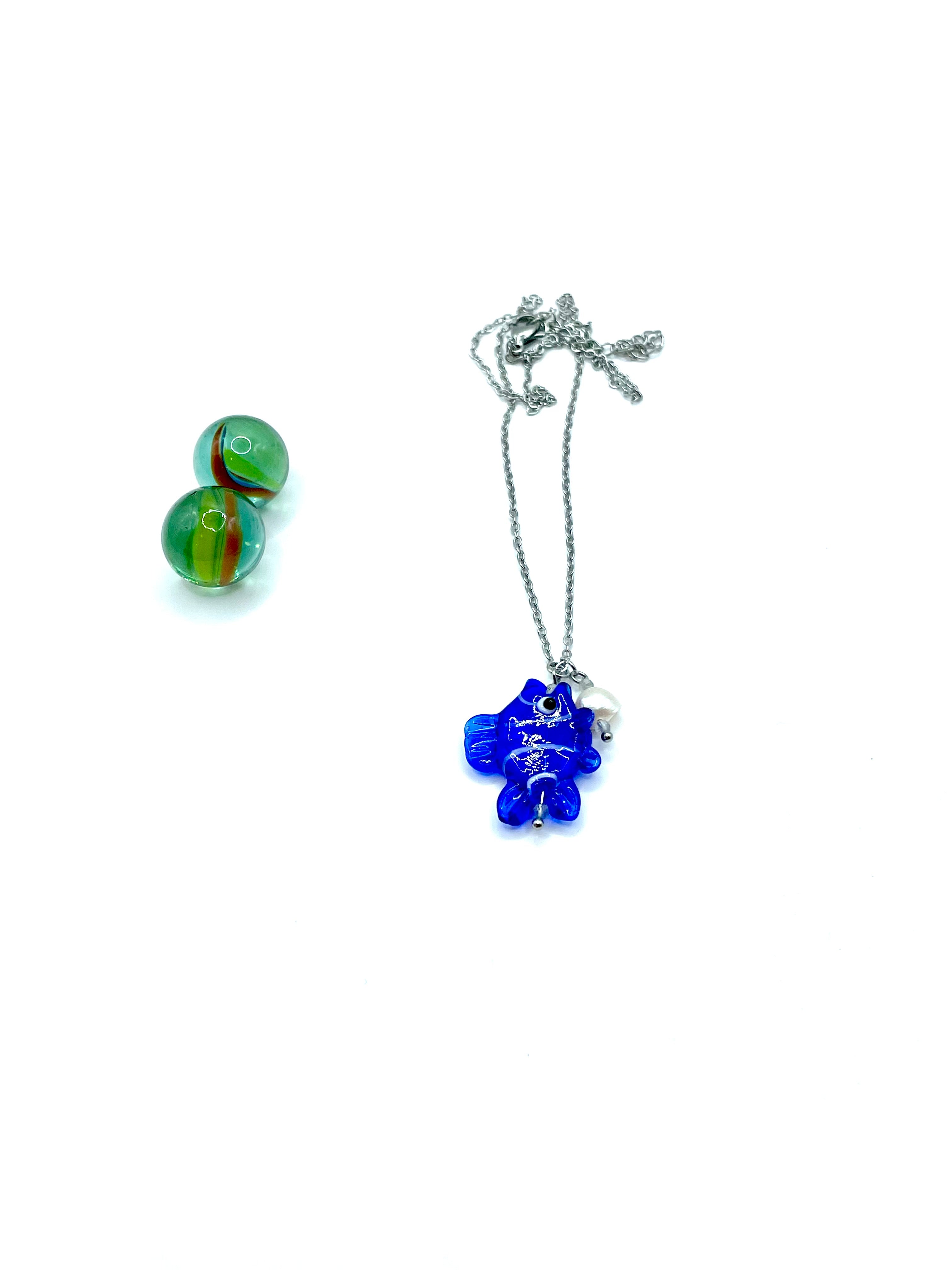 ''Mr SARGOUDAKIS'' CHAIN NECKLACE (stainless steel )