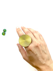 “Spiral” stainless steel RING