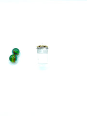 “Dotty” stainless steel RING ( silv/gold mix)