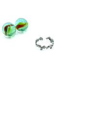 ''dolphins'' mini stainless steel RING