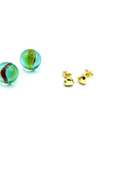''mini hearts'' basic stainless steel studs