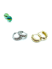 ''Croissant'' stainless steel hoops