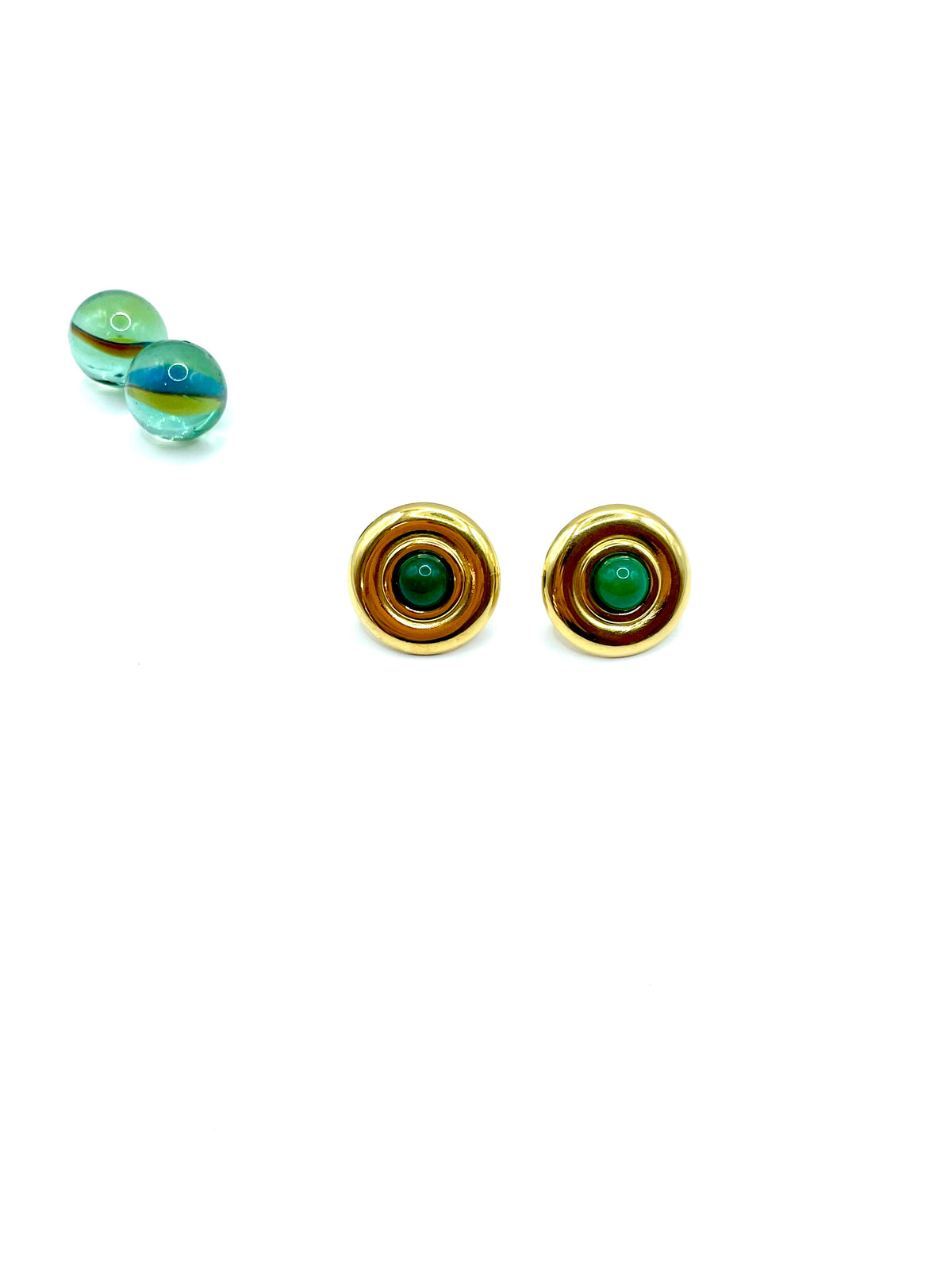 “Esmeralda” stainless steel earrings