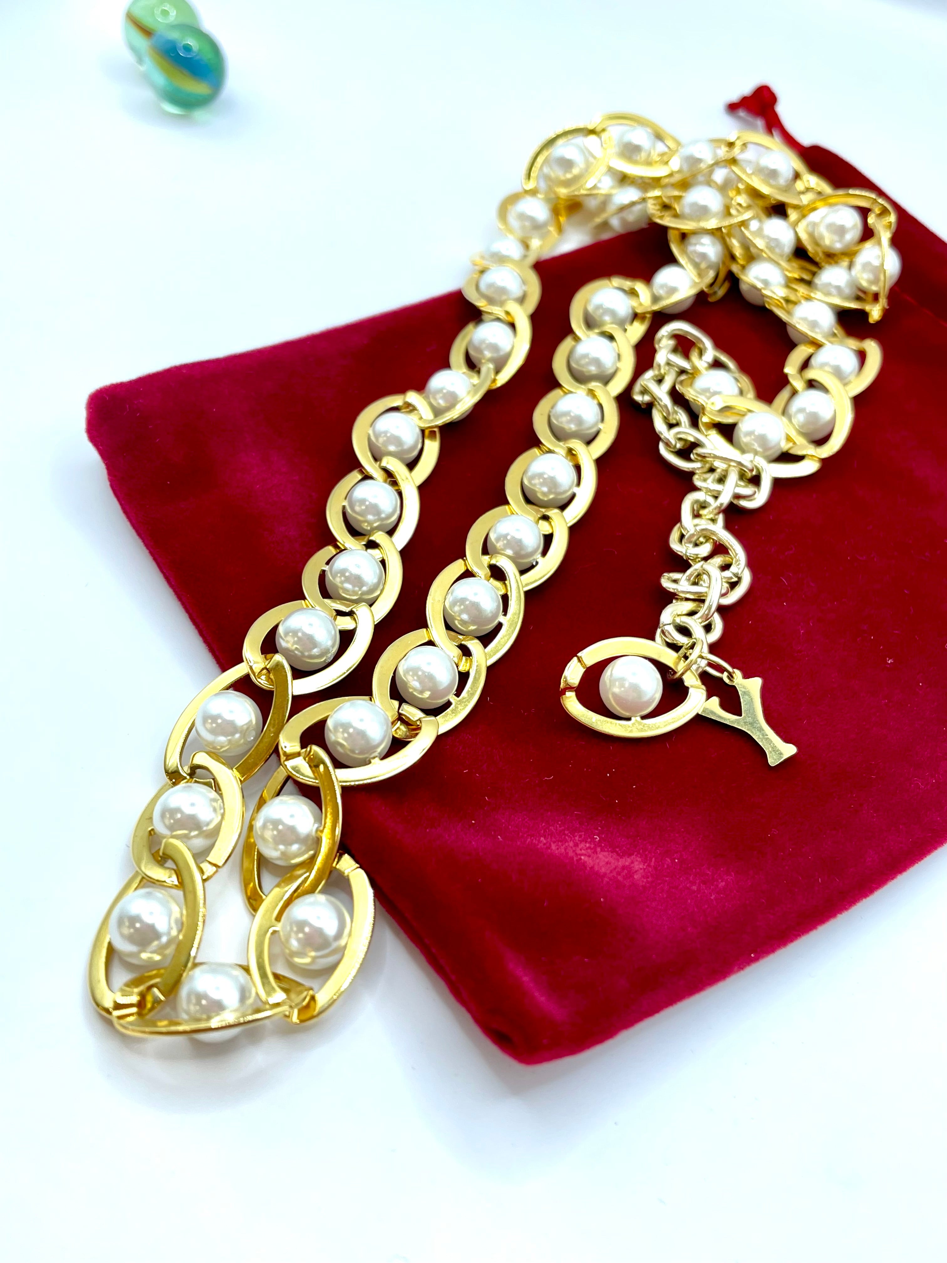 ''NACRE'' CHAIN BELT