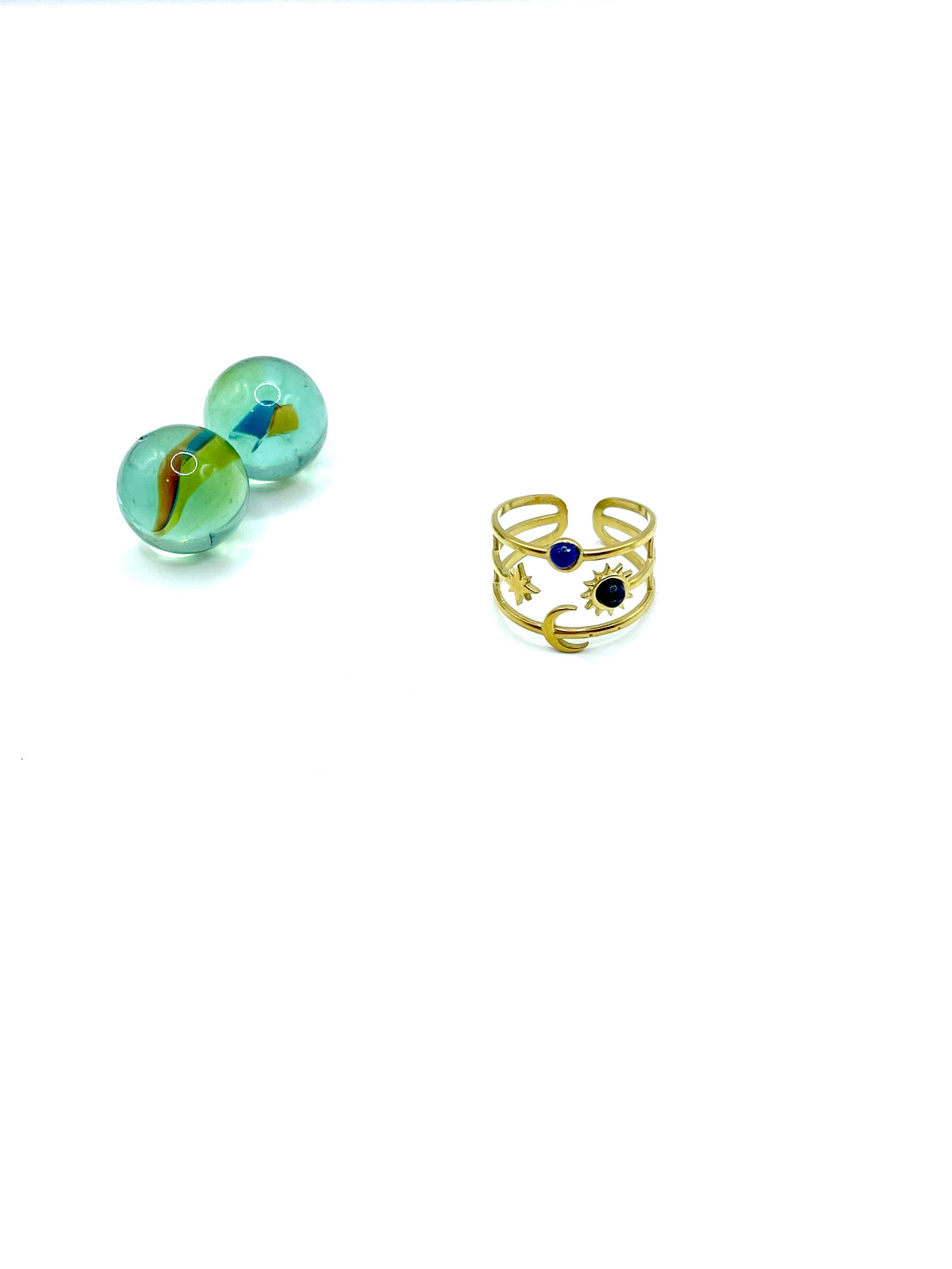 “Universe” stainless steel RING