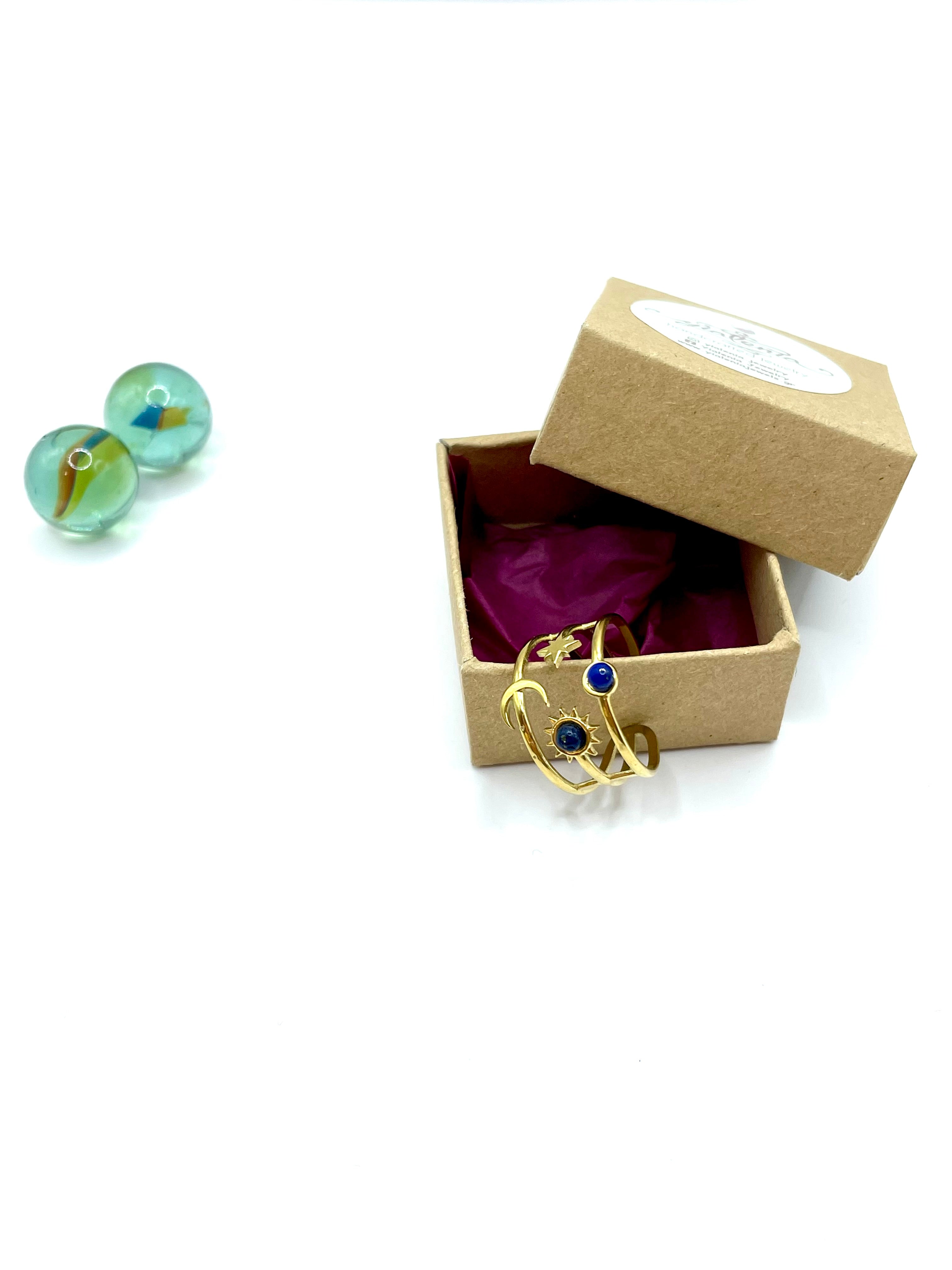 “Universe” stainless steel RING