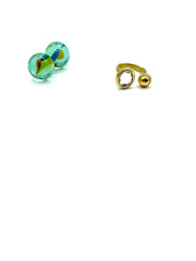 “Crystal clear” stainless steel RING