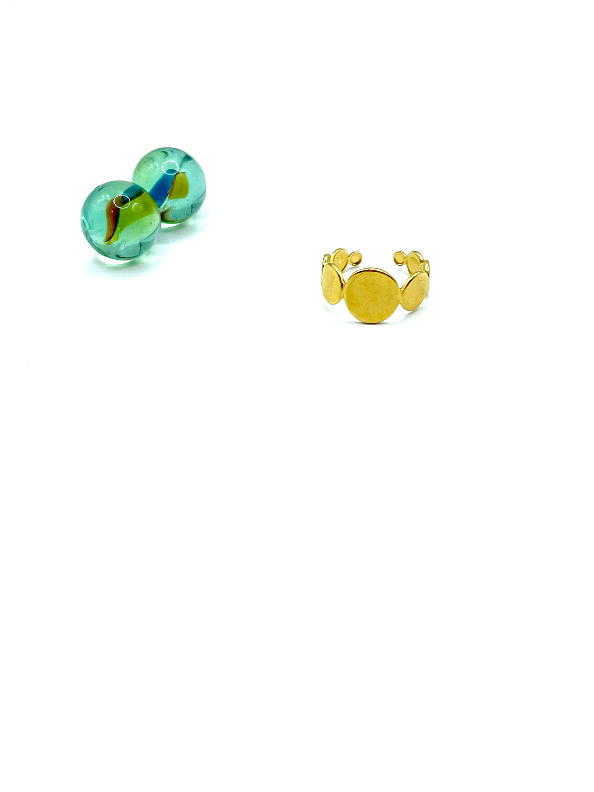 “Circles” stainless steel RING