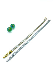 Tennis bracelet (stainless steel)