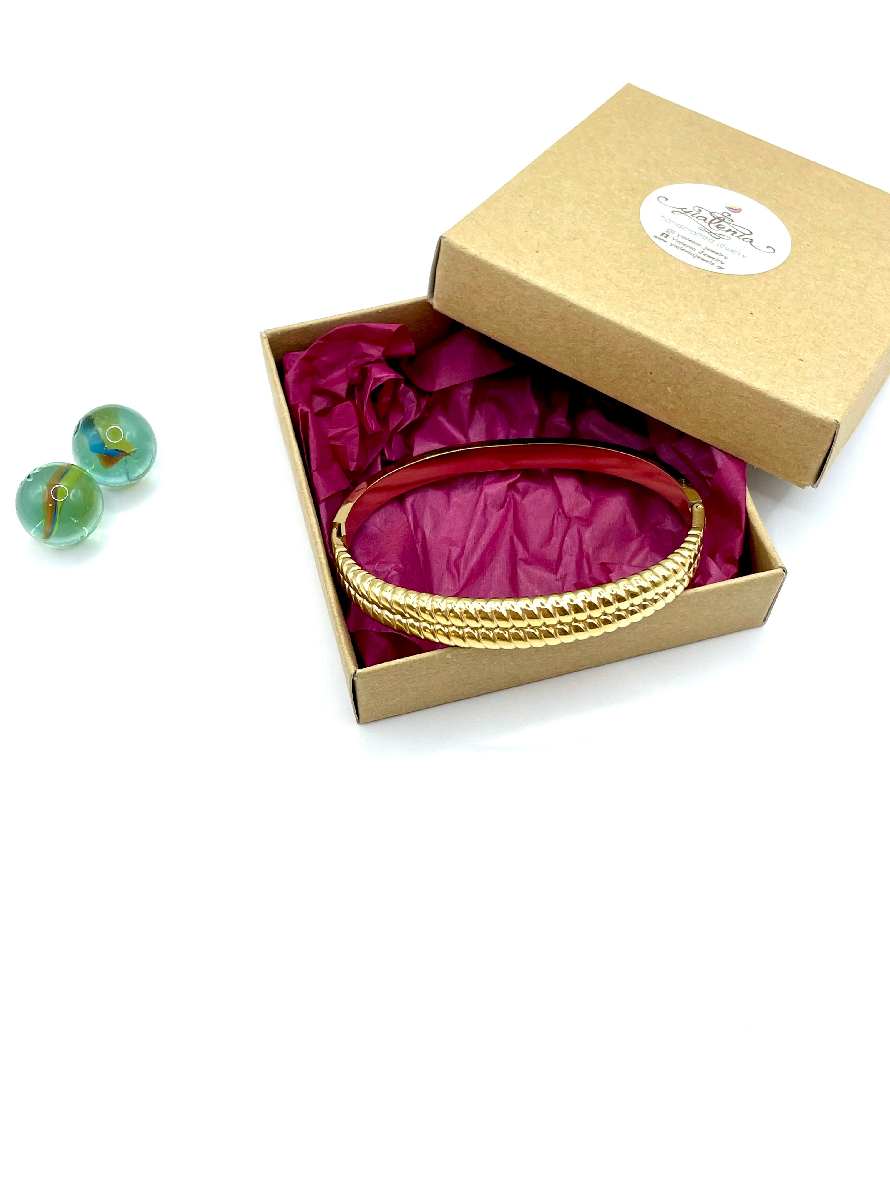 boho basic bangle ( stainless steel )